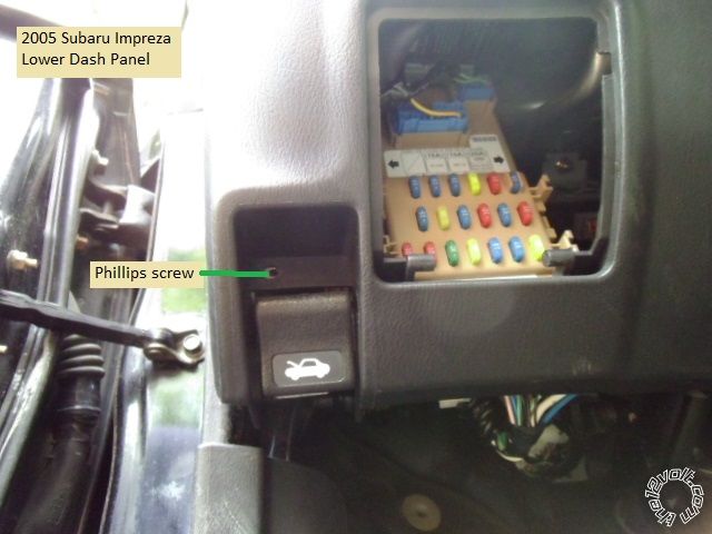 2003-2007 Impreza Remote Start Pictorial -- posted image.