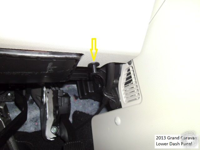 2012-2013 Dodge Grand Caravan Remote Start Pictorial -- posted image.