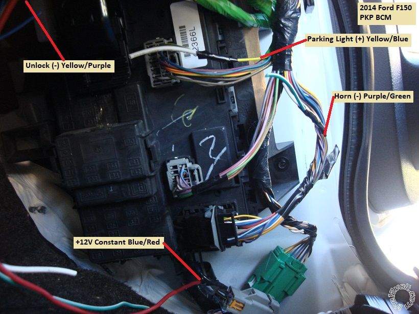 2011-2014 Ford F-150 Remote Start Pictorial -- posted image.