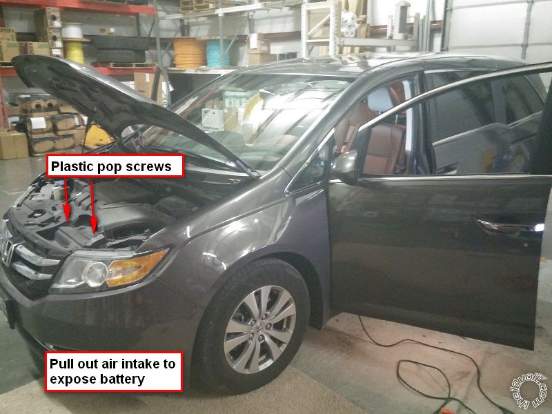 2014 Honda Odyssey Remote Starter Pictorial - Last Post -- posted image.