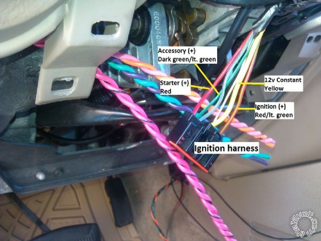 2004 Mountaineer/Explorer Remote Start Pictorial -- posted image.