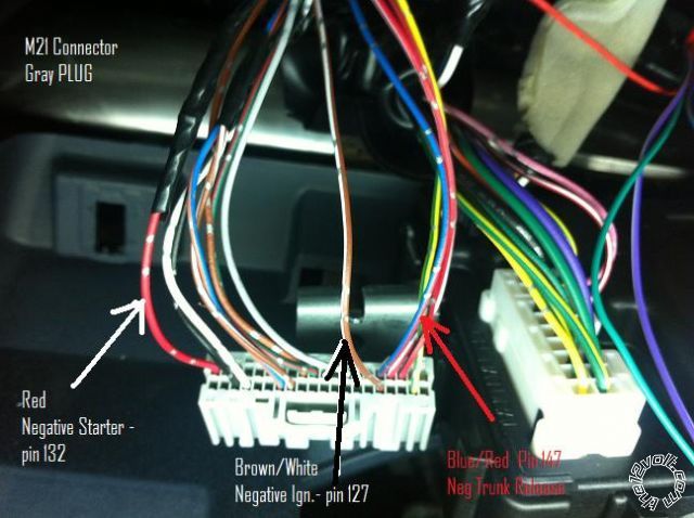 2010 Nissan Altima PTS Remote Start Pictorial -- posted image.