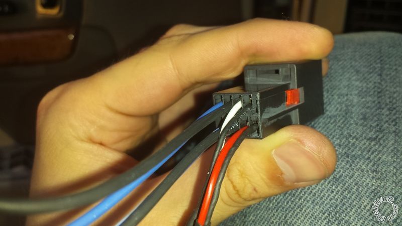 2000 Lincoln Continental stereo wiring - Last Post -- posted image.