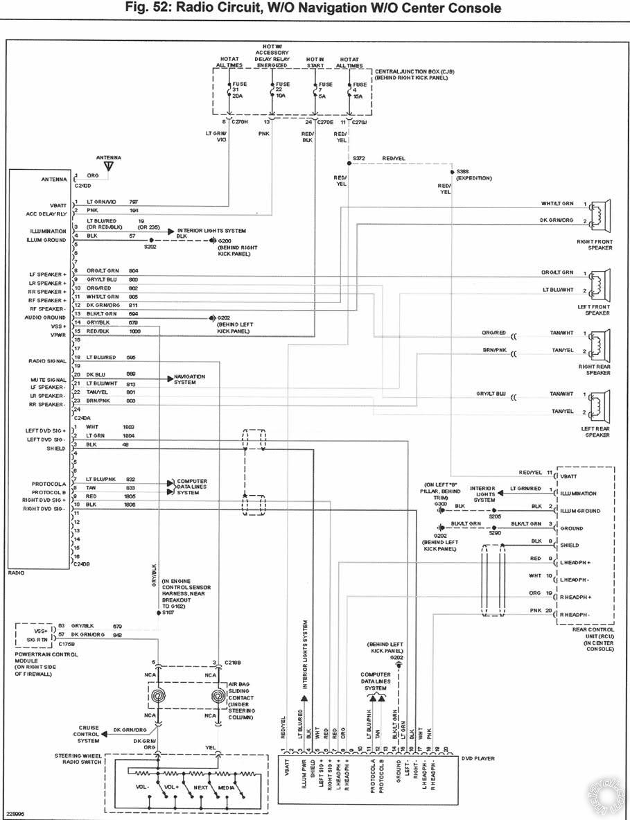 .Lincoln Navigator Wiring-Diagram From Fuse To Switch ...