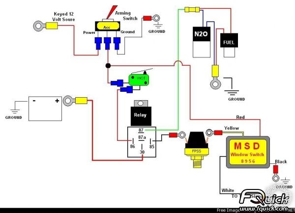 Nitrous, Line Lock and Two Step marine electric fuel pump wiring diagram 