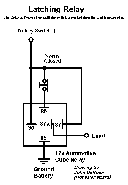 turn on led @ 0V with 12v being off -- posted image.