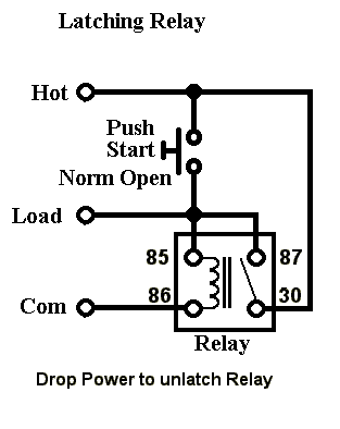 Latching Relay? 8 pin latching relay wiring diagram 