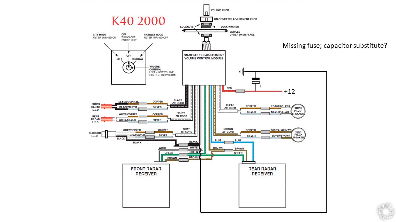 K40 Circuit Diagram Fuse Or Capacitor
