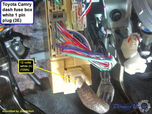 2012 camry ignition hot/sense wire - Last Post -- posted image.