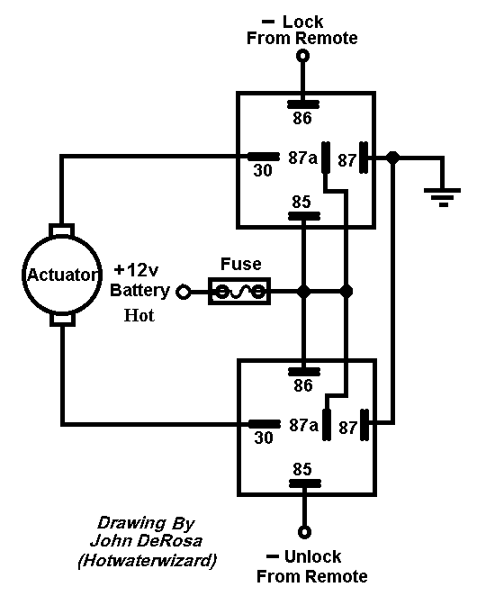Relay Diagram for Switching Polarity -- posted image.