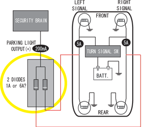 signal-light flash using diode Question -- posted image.