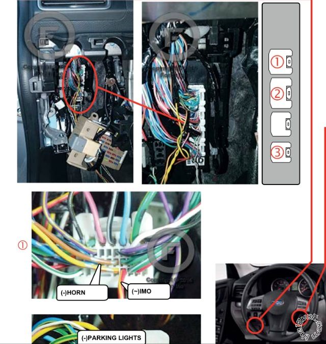 Wrx Radio Wiring Diagram - 20 Pin Combined Wiring Harness For Subaru