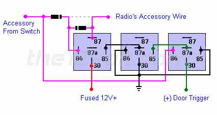 Special Applications with SPDT Relays spdt relay wiring diagram multiple 