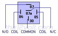 How to wire a relay for normally closed - Last Post -- posted image.