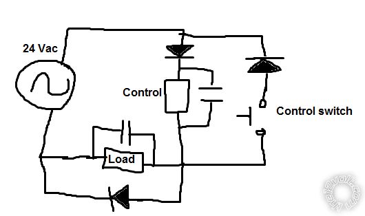 Splitting AC into two DC -- posted image.