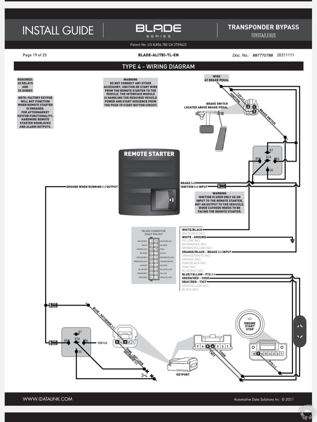 Remote Start Wiring, 2008 Toyota Prius - Page 4 -- posted image.