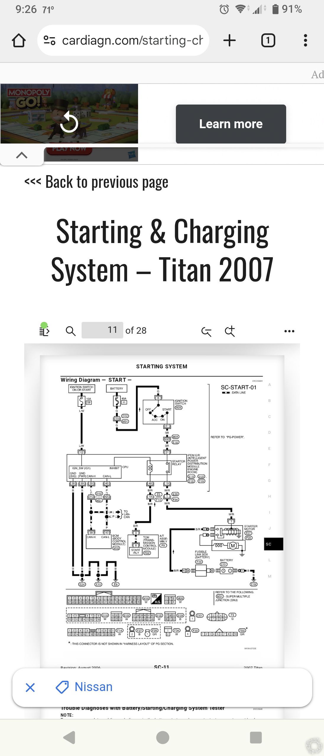 Viper 5706V With Omegalink Bypass Module, 2007 Nissan Titan -- posted image.