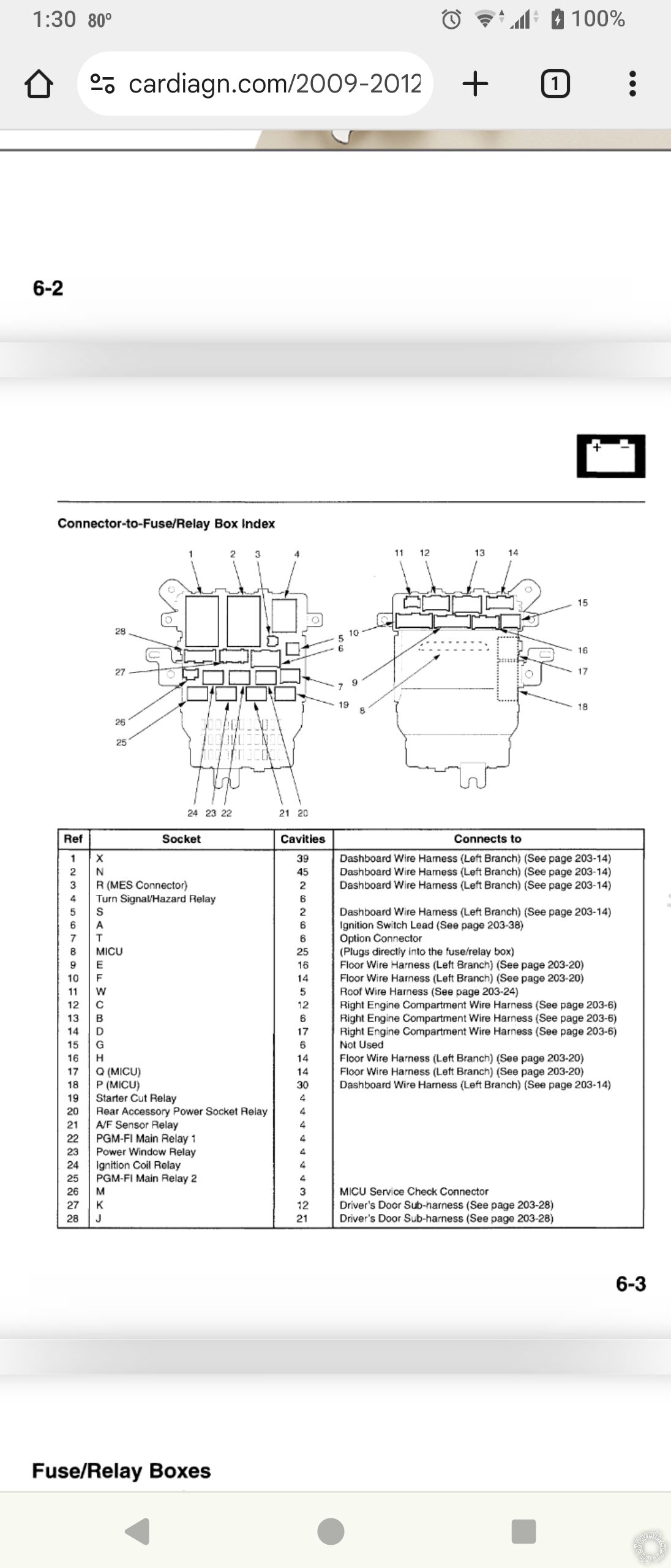 2011 Honda Ridgeline RTL, Stereo And Backup Camera Wiring -- posted image.